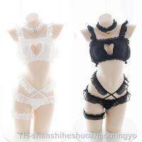 【hot】♟❁☼  Hollow Out Set Intimates Anime Costume Transparent and Panty