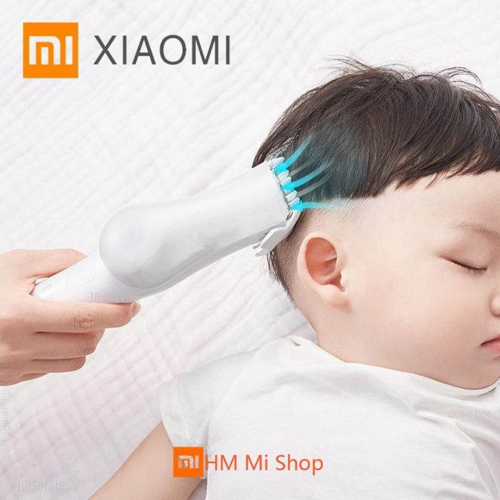 xiaomi-rushan-automatic-vacuum-hair-trimmer-baby-hair-clipper-mute-ix7-waterproof-detachable-electric-ceramic-cutter-clipper