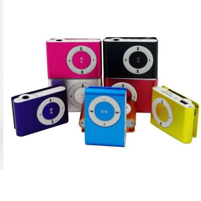 MP3 Player Student MP3 Clip MP3 Mini Sports Music Player with SDTF Card Slot Maximum Support 32G Card Walkman