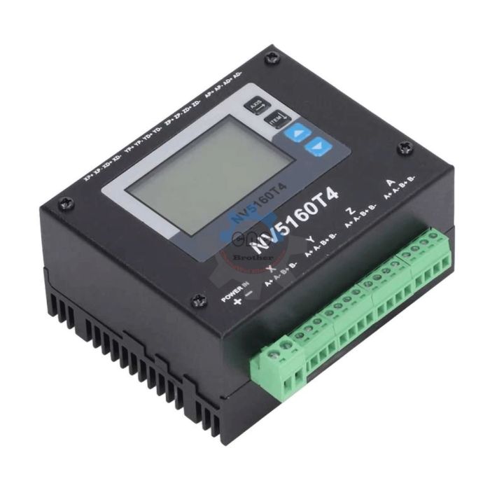 latest-cnc-engraving-nv5160t4-4-phase-stepper-motor-driver-mach3-ethernet-drive-and-control-digital-display-4-axis-motor-control