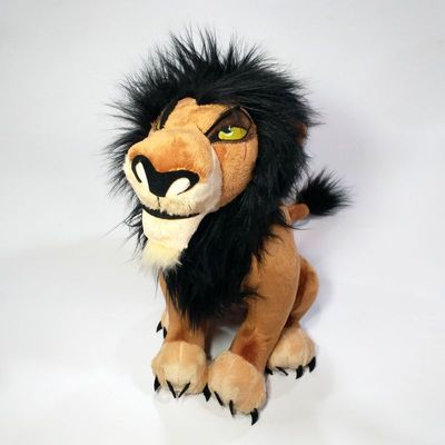 Disney The Lion King Simba Uncle Scar Plush Toys Dolls Kid's Playmate ...