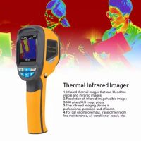 WLLW Thermal Imaging Camera Handheld Infrared IR Thermal Imager Visible Light Camera HT-02D Industrial Thermal Imaging Device With SD Card