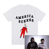 【New】$ Uicideboy $ ฆ่าตัวตายเด็ก Suicideboys Hip Hop Rap สีขาวเสื้อยืดผู้ชายผ้าฝ้ายชายเสื้อใหม่ TEE TSHIRT Tops สตรี