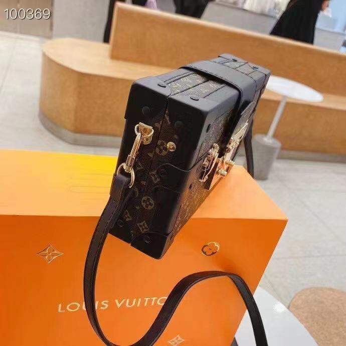 กระเป๋า-lv-สายสะพายสำหรับผู้หญิง-กระเป๋าถือ-lv-ของแท้กระเป๋ากล่องวินเทจกระเป๋าข้อความแฟชั่นเกาหลีพิมพ์ลายตัวอักษรกระเป๋าสะพายข้างกระเป๋าสะพายไหล่กระเป๋าใส่เหรียญใส่บัตรขนาดเล็ก