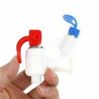 Hot 1x Red/Blue Push Type Plastic Water Dispenser Faucet Tap Replacement Home Essential Drink Fountains Parts Bibcock Accessori