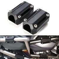 2X 25mm Motorcycle Engine Protection Guard Bumper Decor Block Crash Bar