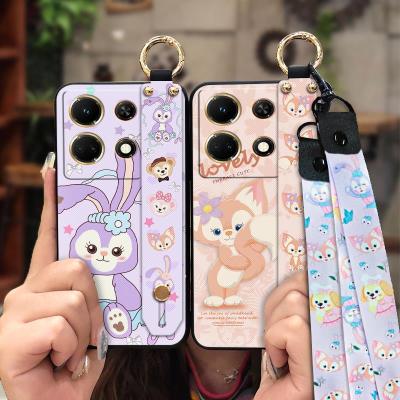 Soft case Anti-knock Phone Case For infinix Note30 VIP/X6710 Cartoon Lanyard ring Dirt-resistant protective Waterproof
