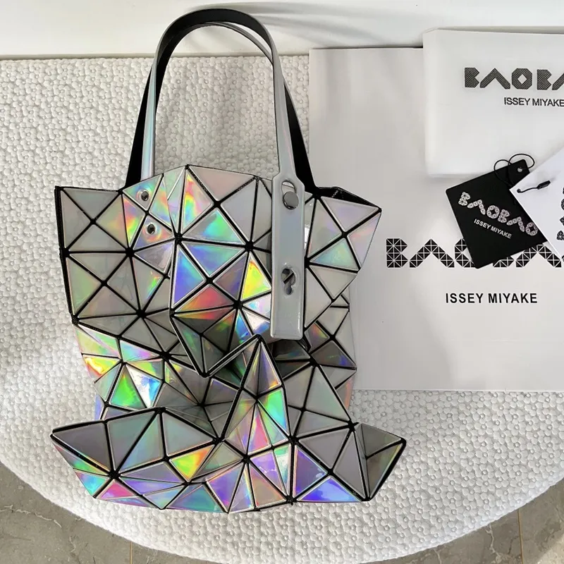 Issey Miyake with Anti-fake mark Frosted surface 6✖️6 tote bag
