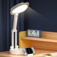 Led Learning Lamp Three-Speed Dimming Bedroom Study Desk Lamp Dormitory Charging Reading Creative Folding Eye Protection Desk Lamp