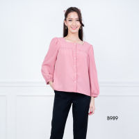 VERONIQA Blouse AM-B989 by AMILA อะมุนเซ่น แขนสั้น IGPU23-1