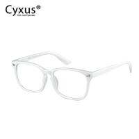 Cyxus คลาสสิกแฟชั่นป้องกันแสงสีฟ้าแว่นตาสำหรับผู้ชายผู้หญิงแว่นตาคอมพิวเตอร์ป้องกันแสงสะท้อนแว่นตาป้องกันสายตาเลนส์แว่นตา unisex 8082T20