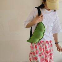 ZZOOI Creative Peas Shoulder Bag Plush Purse Small Tote Female Travel Underarm Top Handle Bag Outdoor Shopping Business