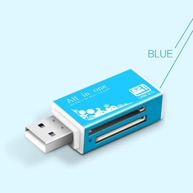 Mini Memory Stick Pro Duo Card Reader New Micro SD TF to MS Card