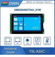 DWIN 4.3 Inci Arduino Modul 480*800 LCD TFT HMI Display RS232 RS485 Cerdas LCM DMG80480T043_01W