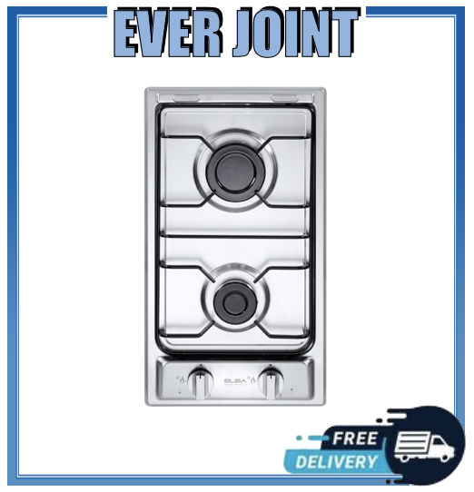 ELBA EHS 321D1 S [30CM] 2 BURNERS STAINLESS STEEL GAS HOB Lazada