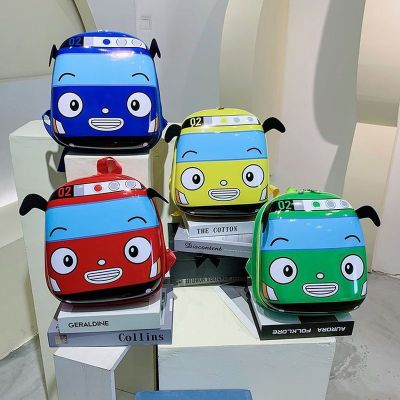 Tayo Cartoon Little Bus Toy Schoolbag Children Bags Childrens Cute Backpack Kids Bag Suitable For 1-6 Years Old Kids