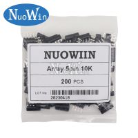 200pcs/Lot 10PIN 9PIN 8PIN 7PIN 6PIN 5PIN 4PIN exclusion Network Resistor array DIP 100 220 470 1K 1.5K 2.2K 4.7K 10K 100K ohm