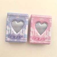 INS Pink Blue love Lace Kpop Photocard Holder 3 inch 40 Pockets Photo Album binder Album Collect Book Picture Storage Case