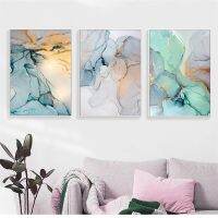 บทคัดย่อ Green Stone Pattern Canvas Wall Art-ชุด3-ภาพพิมพ์ตกแต่งสำหรับตกแต่งบ้านและตกแต่งห้องนั่งเล่น