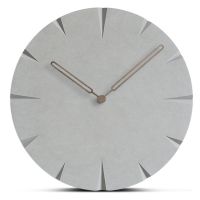 Large Wooden Wall Clock Simple Modern Design Nordic Silent Clocks Square MDF Wood Hanging Wall Watch Home Wall Decor 12 Inch