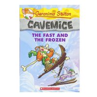 Milu Geronimo Stilton Cavemice รวดเร็วและหนังสือภาษาอังกฤษดั้งเดิมแช่แข็ง