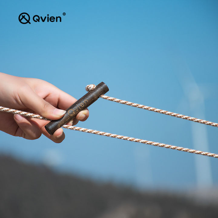 qvien-กลางแจ้งกันสาดผ้าฝ้ายลมเชือกเต็นท์ตั้งแคมป์คงที่เชือกเต็นท์อุปกรณ์เสริมแบบพกพา-windproof-เชือก