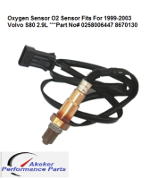 Oxygen Sensor O2 Sensor Rear Left Fits For 1999-2003 Volvo S80 2.9L ***Part No# 0258006447 8670130