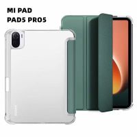 Xiaomi แท็บเล็ต 5 เคสป้องกัน 5pro เคสป้องกัน พร้อมร่องปากกาซิลิโคนโปรซิลิโคนอ่อนนุ่มป้องกันการตก 11 นิ้ว mipad case