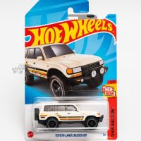 ❗ No. 204 TOYOTA LAND CRUISER 80 Beige Mattel Hot Wheels THEN AND