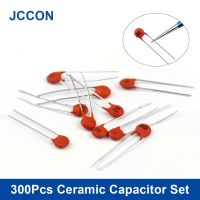 300Pcs/lot Ceramic Capacitor Set 2PF-0.1UF Electronic Components Package Capacitor Assorted Kit Samples 30Values 2P 3P 5P 10P 15