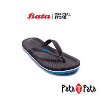 Bata บาจา รองเท้าเล่นน้ำสงกรานต์ แบบแตะหนีบ ลุยน้ำ พื้นยาง น้ำหนักเบา สำหรับผู้ชาย ยี่ห้อ Patapata รุ่น Island สีดำ 8716215