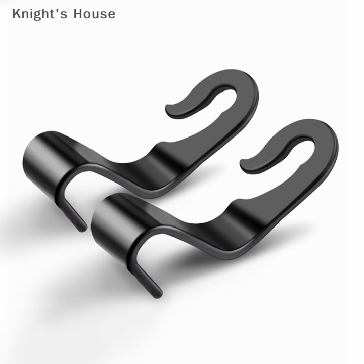 knights-house-universal-car-พนักพิงศีรษะเบาะหลัง-hook-2pcs-ที่นั่งแขวนรถผู้ถือหุ้น