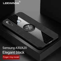 LEEWINDA สำหรับ Samsung Galaxy A30 A20 A32 4G เคสโทรศัพท์สำหรับ Samsung A42 5G กรณี,ผ้ารูปแบบกรอบหุ้มรถแม่เหล็กแหวนฝาหลัง