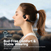 SoundPEATS RunFree Lite หูฟังแบบเปิดหู,ชุดหูฟังการนำอากาศ,ไดรเวอร์16.2มม.,พร้อมแถบคาดศีรษะ,หูฟังกีฬาบลูทูธ5.3