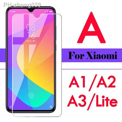 For Xiaomi A3 Protective Glass Mi A2 Lite A1 Screen Protector on Ksiomi My A 1 2 3 2A 3A A2Lite Redmi Note 4 Tempered Glass Film