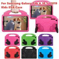 สำหรับ Samsung Galaxy Tab A 10.1 "2019 SM-T510 T515เด็กที่จับแท็บเล็ตยากที่จับโฟมยืนเคสกันกระแทกอ่าว