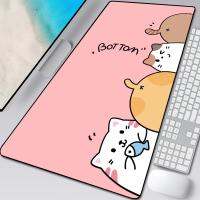 Cat Mouse Pad Components Art MousePads Pink Cute Kawaii PC Gamer Computer Carpet Keyboard Desk Mat XXX 90x40 Mause Mats