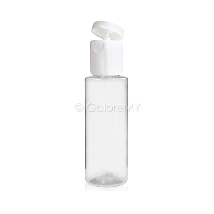 100ml Empty Bottle Flip Cap Plastic Bottle Cosmetic Skincare Repack