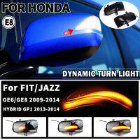 กระจกมองหลังกระจกไฟเลี้ยว Flasher โคมไฟ Fit สำหรับ Honda Fit Jazz GE6GE8 HYBRID GP1สำหรับ INSIGHT ZE2