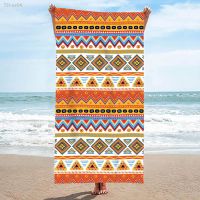 Microfiber Beach Towel ULTRA LIGHT Bohemian African Pattern Bath Towel Sand Proof Pink Bathroom Towels Organic Hand Towels