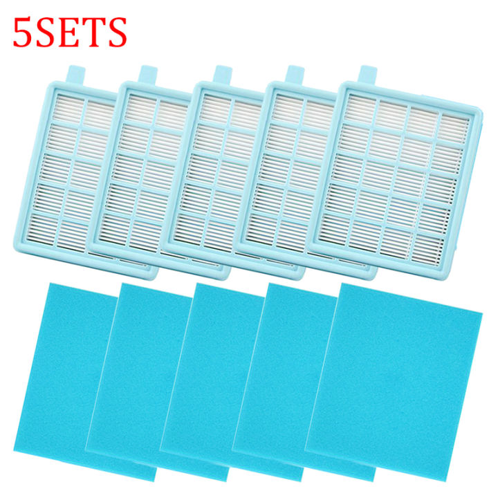 10PCS Hepa Filters for Philips FC8470 FC8471 FC8472 FC8473 FC8474 FC8476 FC8477 Vacuum Cleaner Filters Kit Parts