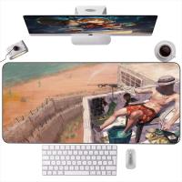 Rust Animation Game Mouse Pad เครื่องเกมแล็ปท็อป แป้นพิมพ์ขนาดใหญ่ พรมคอมพิวเตอร์เดสก์ท็อป เครื่องเกมคอมพิวเตอร์ แผ่นรองเมาส์สำนักงาน