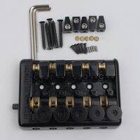 ALP 5สาย Headless Travel Bass Bridge WB1005อุปกรณ์เสริมกีตาร์สีดำ