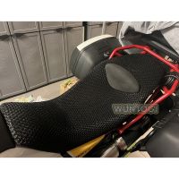 V85TT Motorcycle Seat Protect Cushion Seat Cover For Moto Guzzi V85 TT 19-21 3D Fabric Saddle Seat Cover Cooling Honeycomb Mat