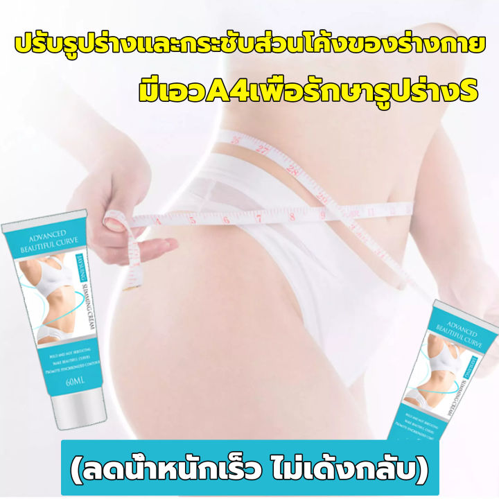 ครีมปรับรูปร่าง-ครีมเผาผลาญไขมัน60g-ครีมกระชับผิวกาย-ครีมสลายไขมัน-สร้างหุนดี-ครีมกระชับผิวกาย-ครีมให้น้ำหนักลง-เจลสลายไขมัน-ครีมทาหน้าท้อง-ทาพุงหน้าท้อง-ครีมกระชับสัดส่วน-ครีมเผาผลาญไขมัน