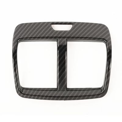 ✤☢♂ Rear Air Vent Outlet Panel Cover Trim for Ford Bronco Sport 2021 2022 Car Accessories ABS Carbon