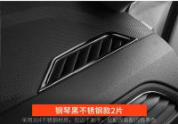 FOR VW Tiguan 2 MK2 2017 2018 Chrome trim air conditioning outlet covers interior decoration ring sticker car-styling