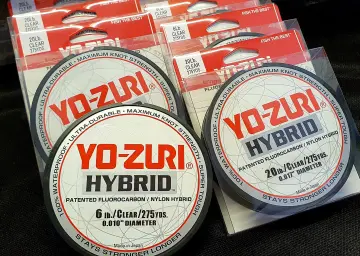 สาย YO-ZURI HYBRID สาย Fluoro Carbon ผสม Nylon คุณภาพญี่ปุ่น ใช้