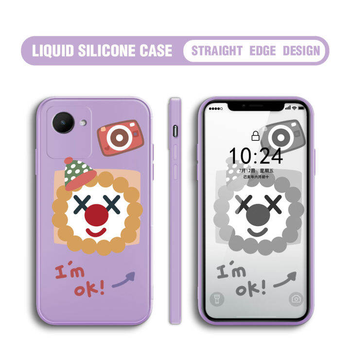 เคส-ggk-สำหรับ-realme-c30s-ใหม่เคสโทรศัพท์การ์ตูนโจ๊กเกอร์ของแท้คอสตูมdc-comic-ปลอกซิลิโคนของเหลวทรงสี่เหลี่ยมเคสป้องกันทนแรงกระแทกกล้องคลุมทั้งหมด