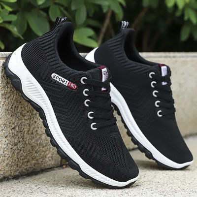 Mens Casual Running Shoes Breathable Tennis Basketball Sneakers Male Lace-up Mens Trainers Athletic Training Jogging Fitness